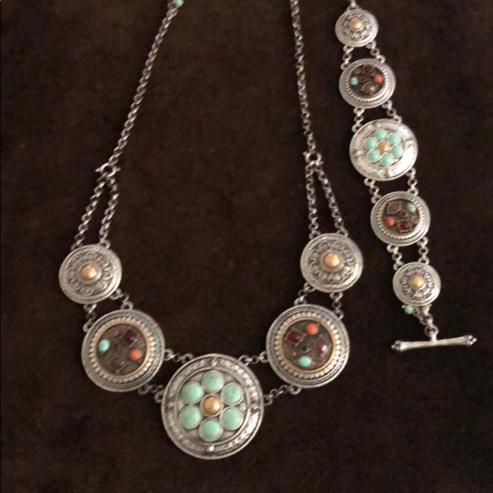 ISO lucky brand necklace and bracelet